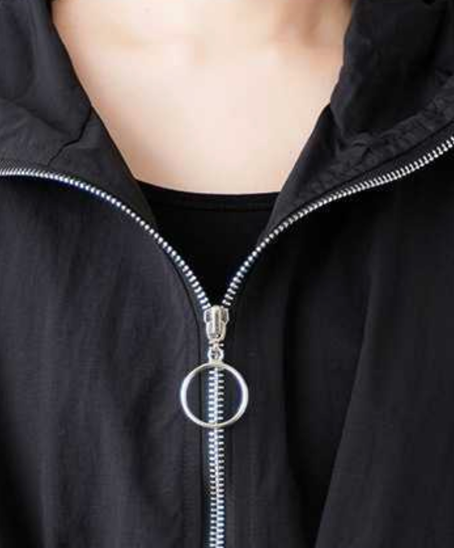 dark oversized waistband hoodie EN2451