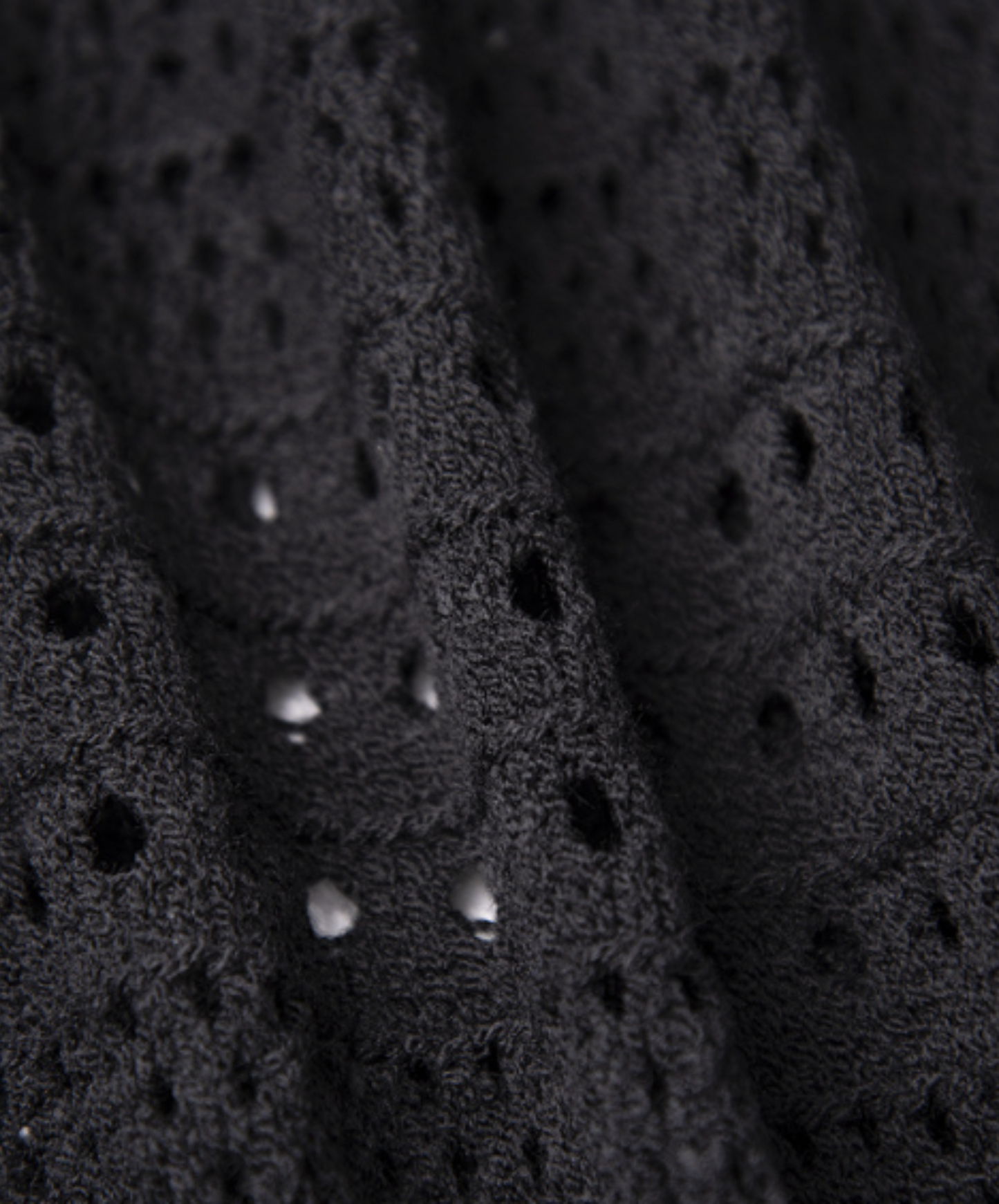 mesh knit long sweater EN2450