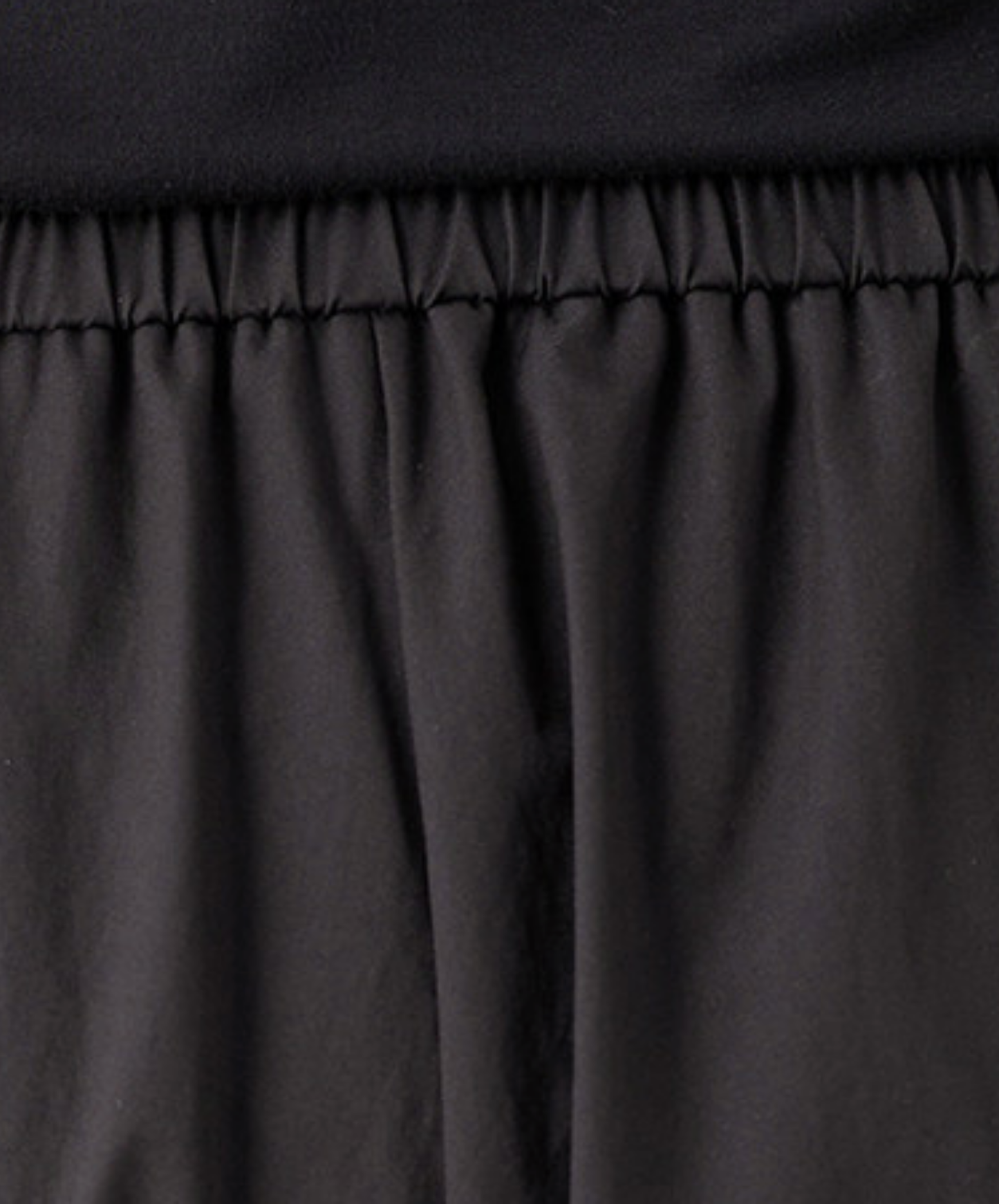 dark fine striped drape wide pants EN2779