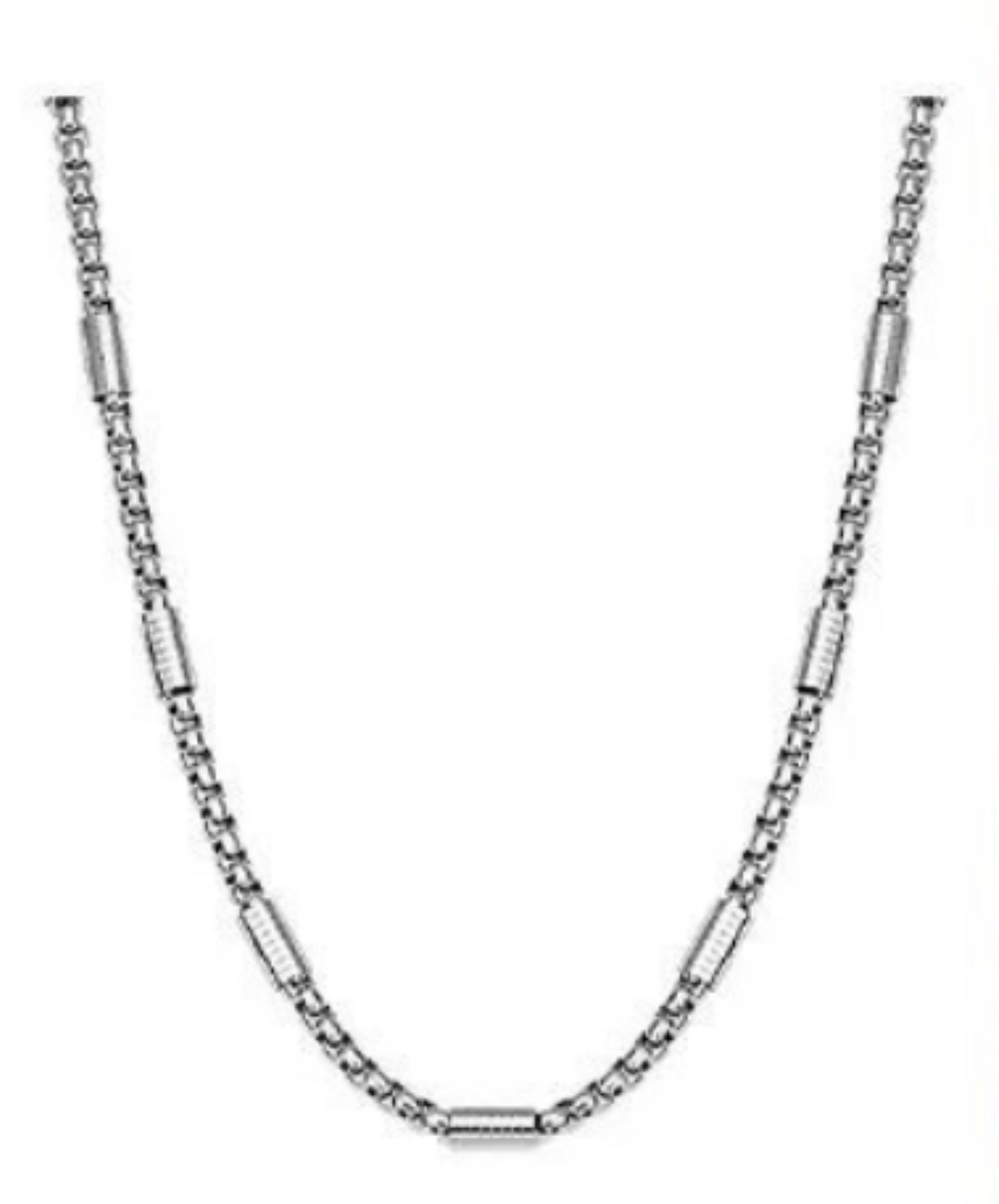 deformed coil chain necklace EN2660