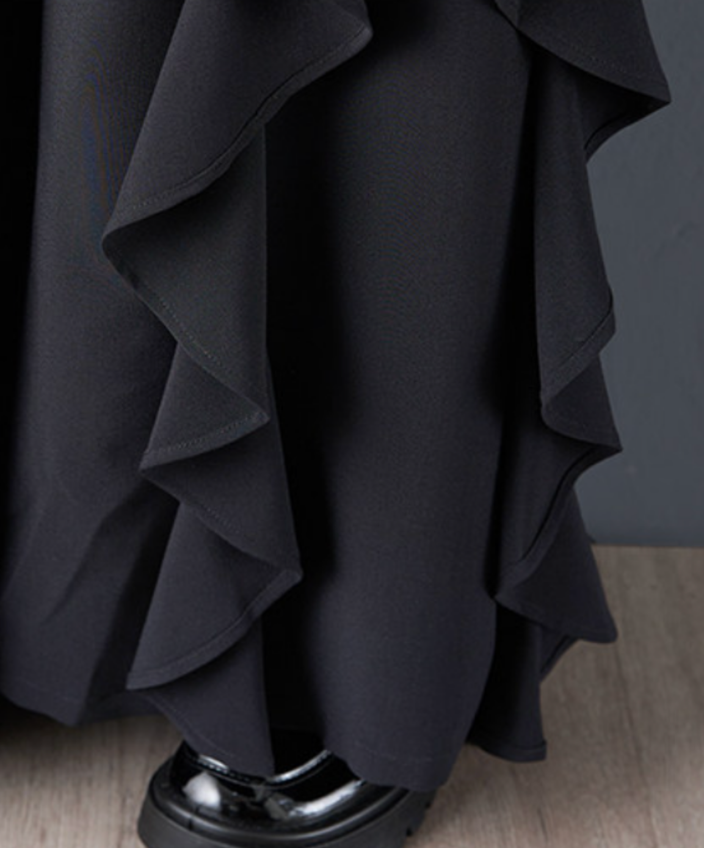 Irregular ruffle skirt pants EN2692