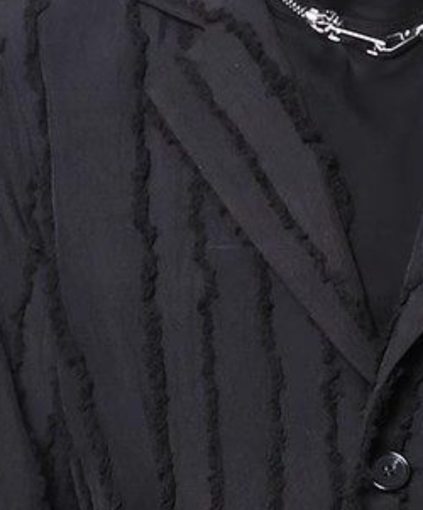 dark striped slim fit jacket EN2698