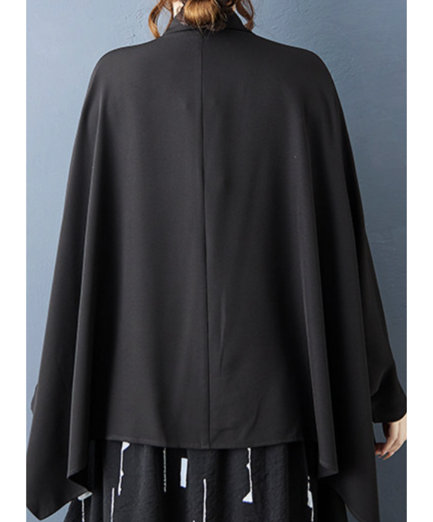 bat wing sleeve Irregular shirt EN2680