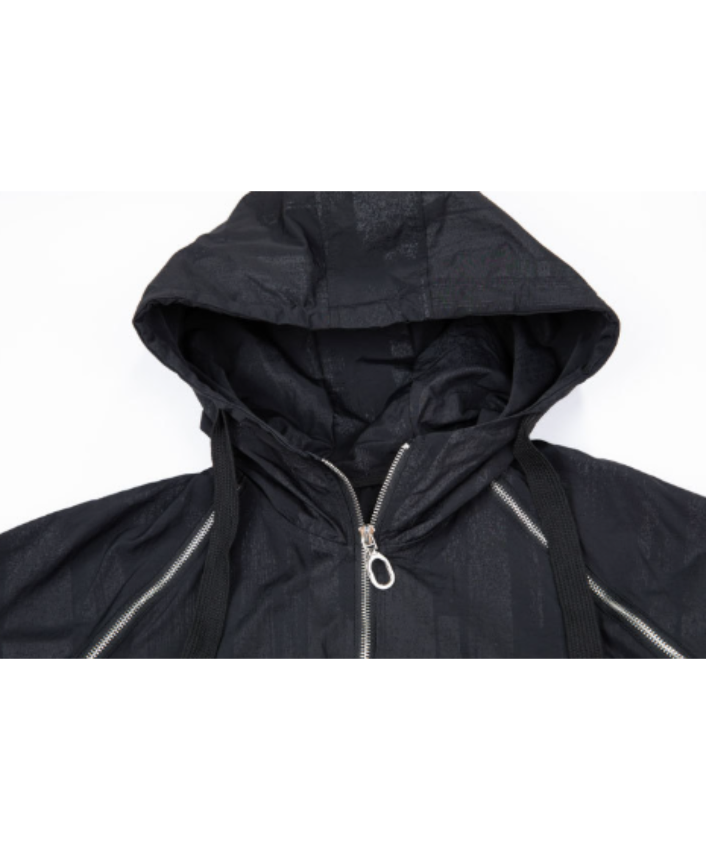 poncho-style design with a zipper hoodie EN3063