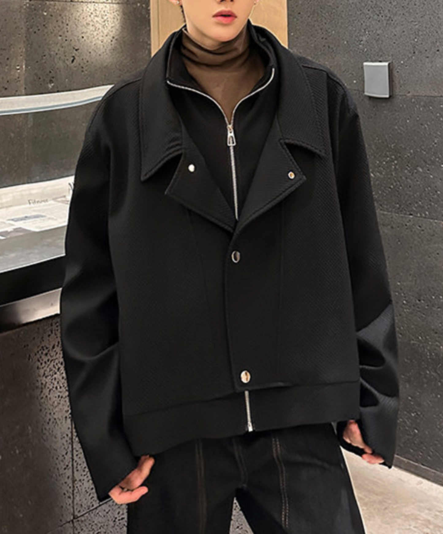 double layer casual jacket EN2588