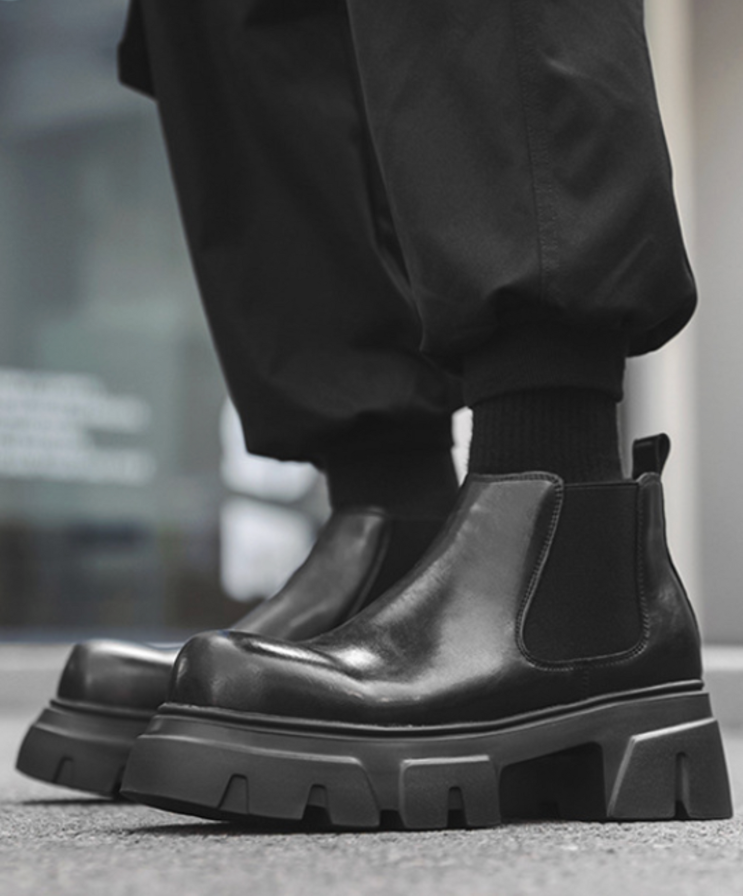 side-gore chelsea shorts shoes EN2500