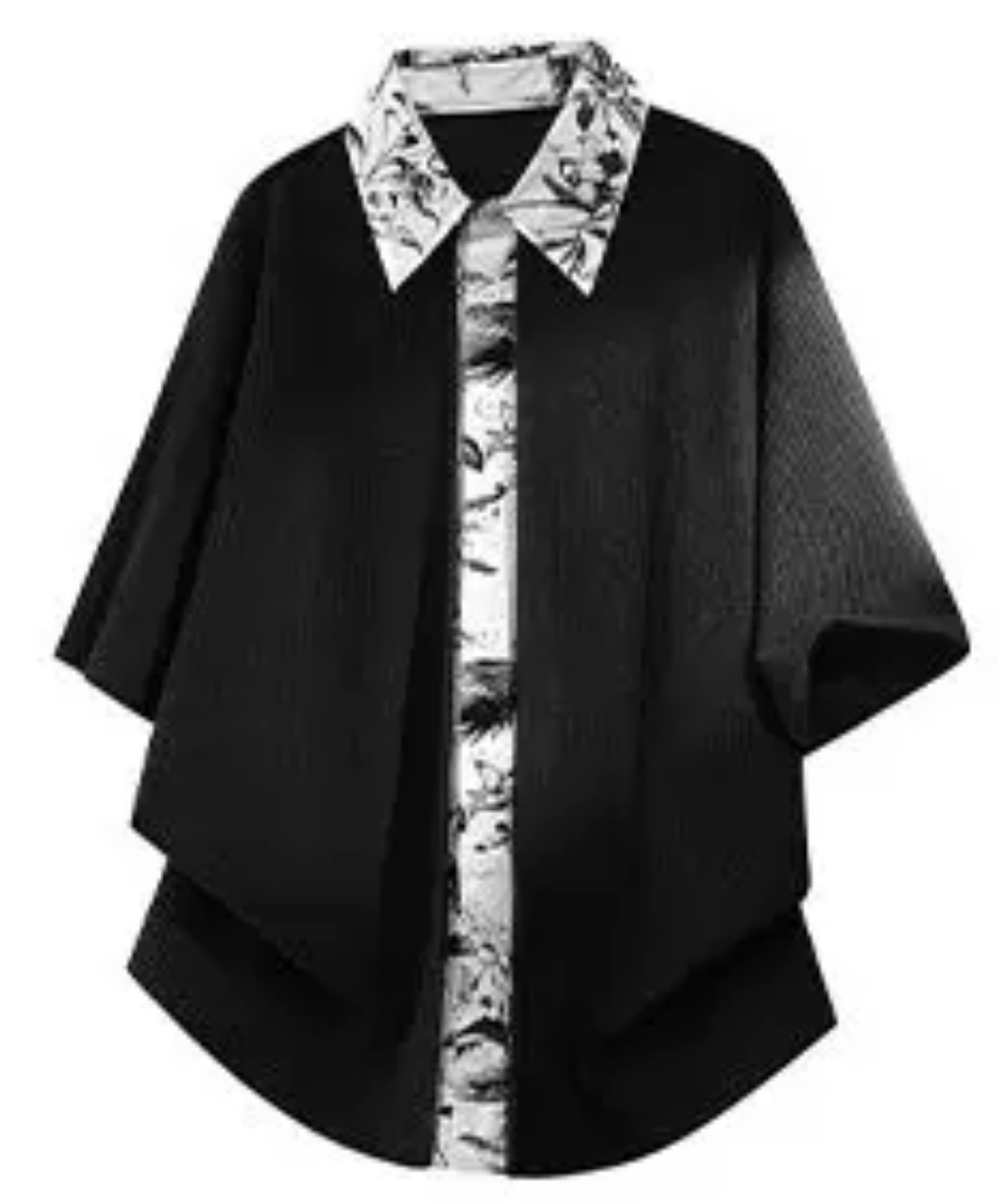 floral layered style shirt EN2857