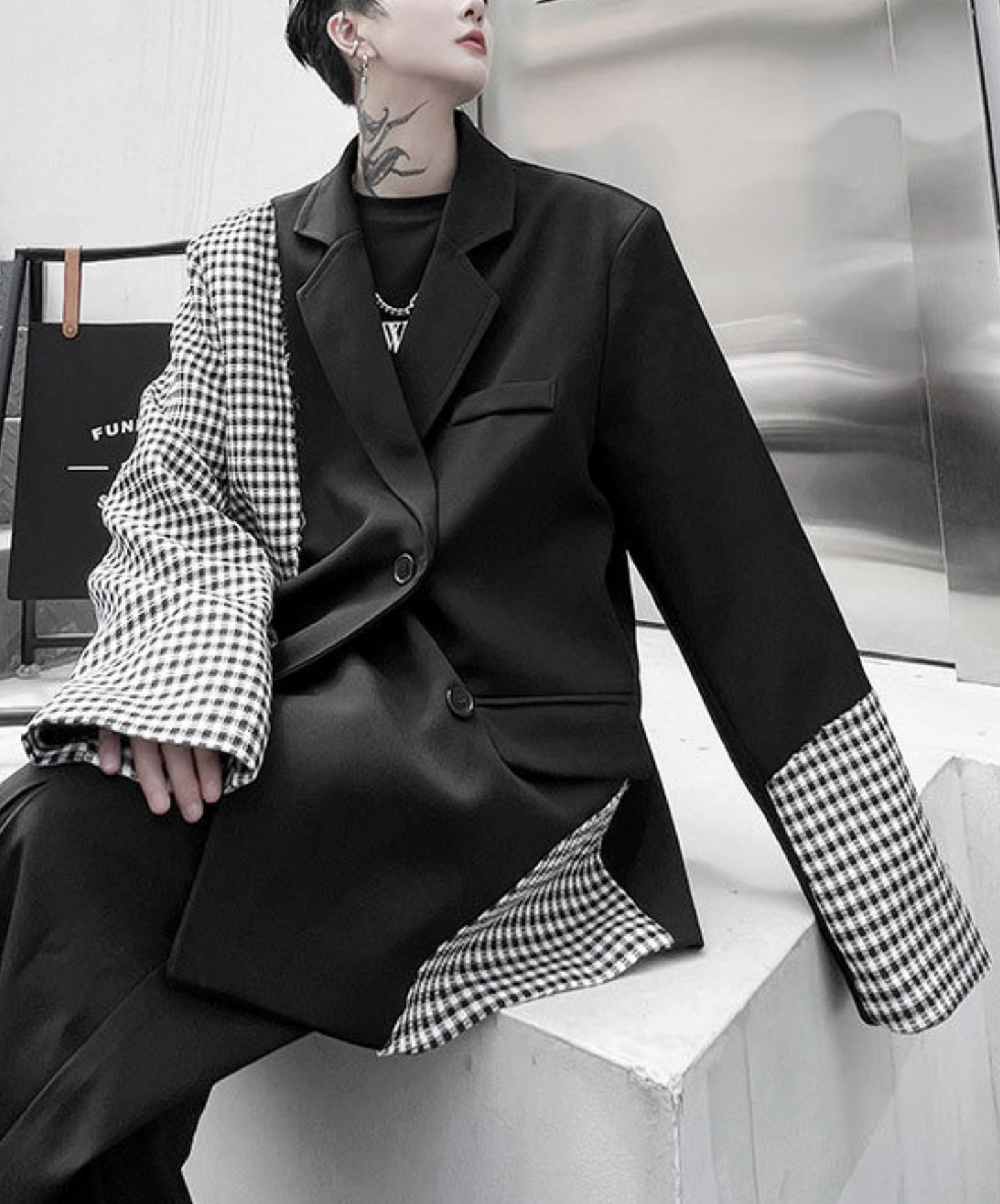 retro chic tassel design jacket EN2753