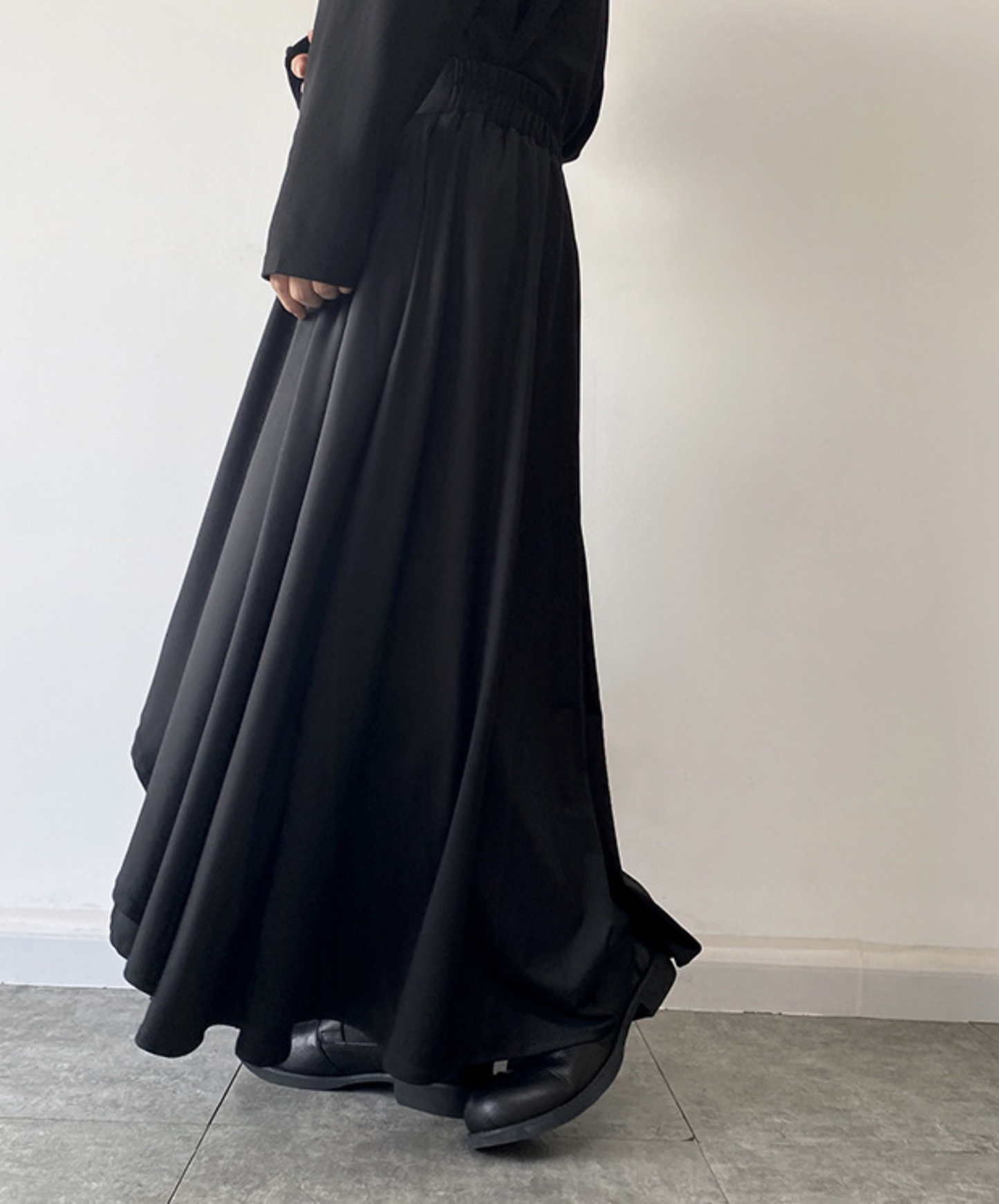dark layered unisex skirt EN601