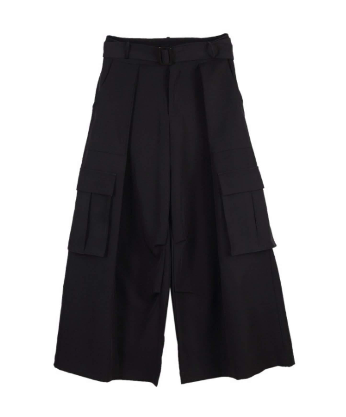 dark super wide flare pants EN643