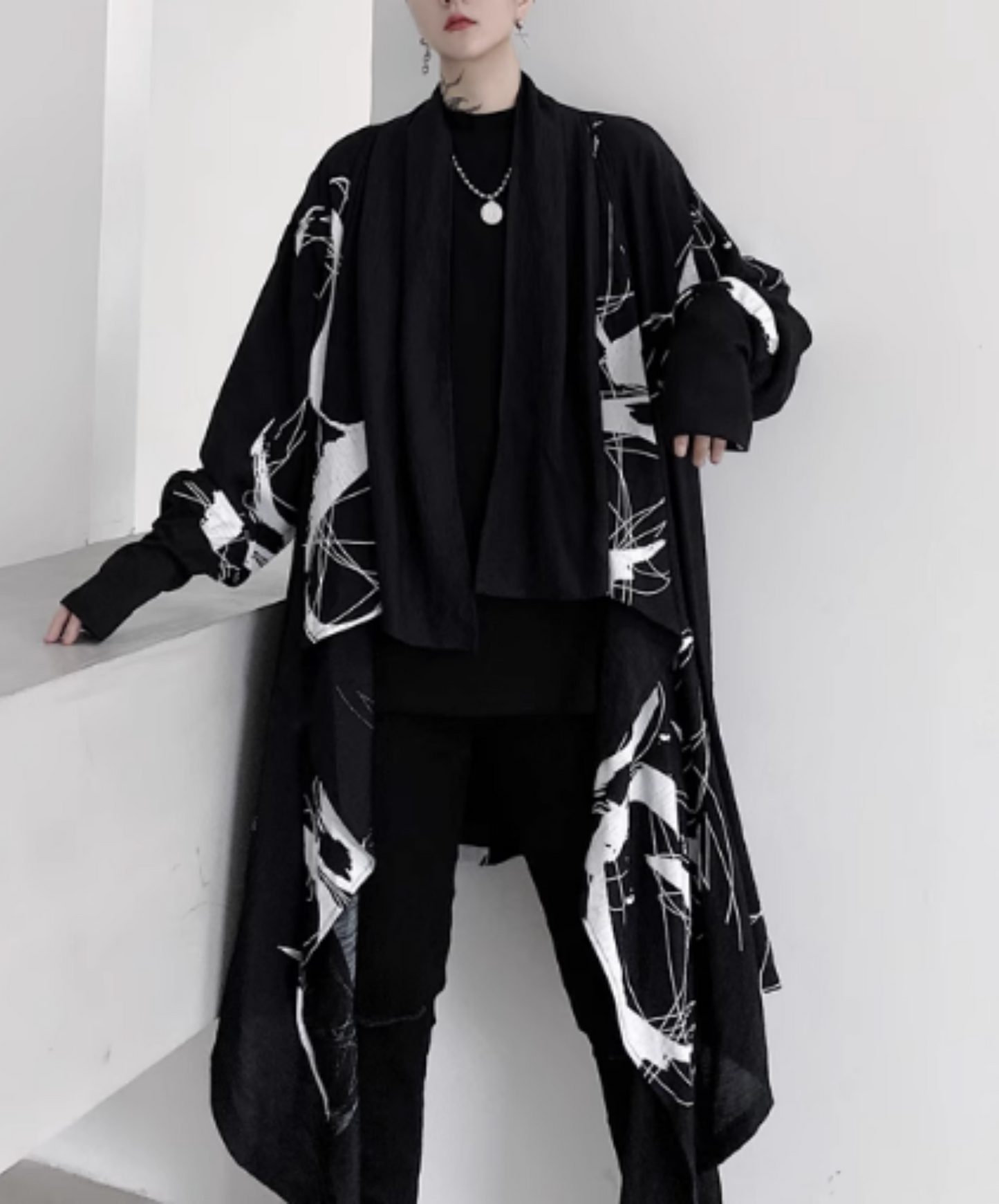 【style13】dark mode outfit set EN894（jacket + pants set）