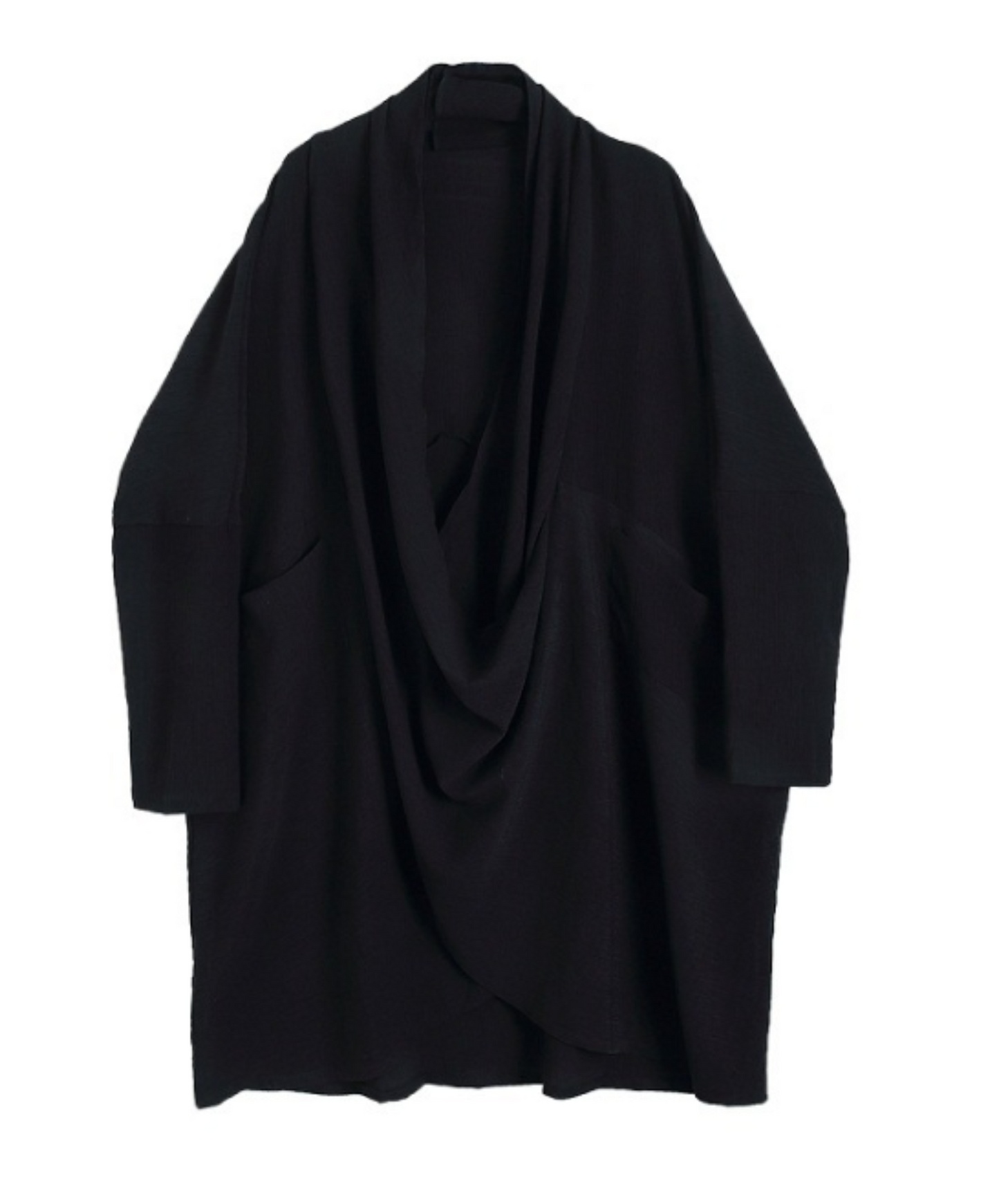 dark drape big silhouette jacket EN768