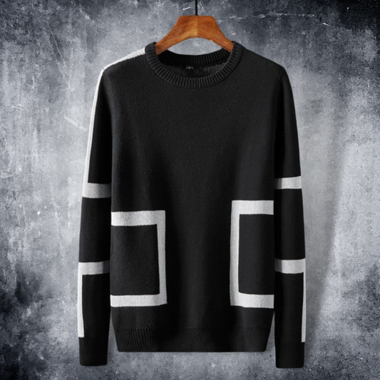 bicolor sweater EN125