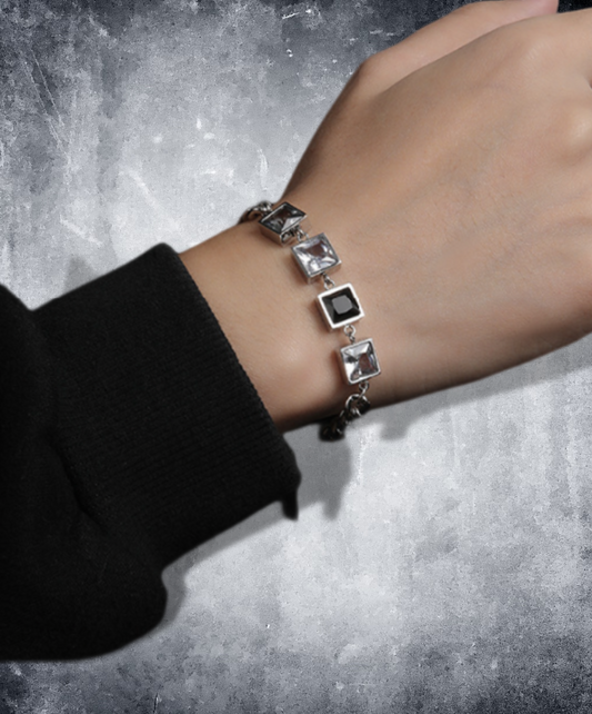 monotone gemstone bracelet EN527