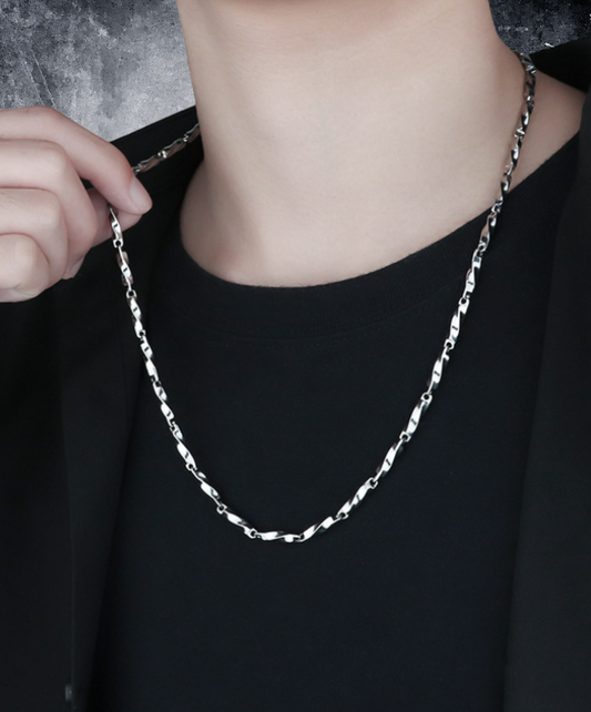 twist chain necklace EN542