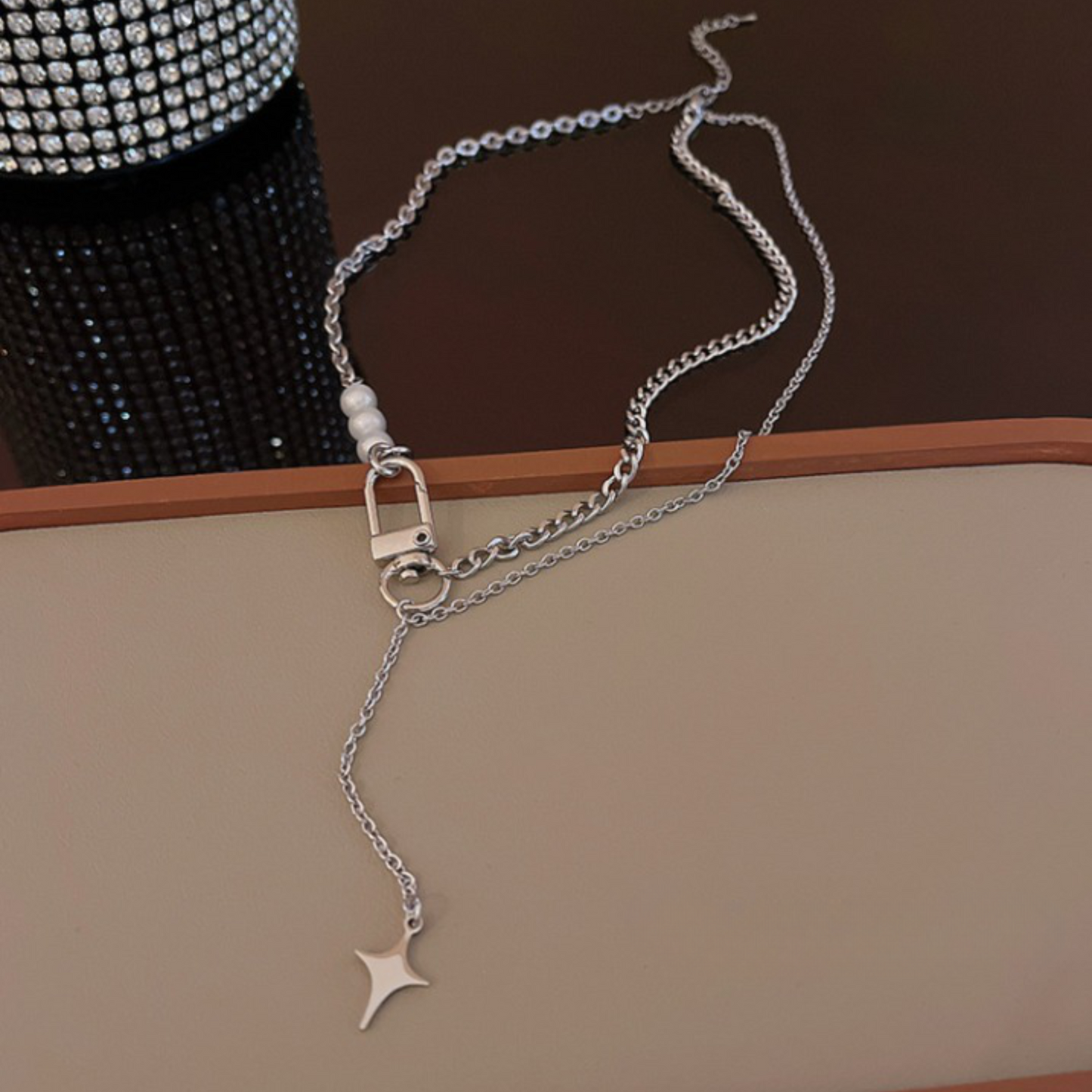 star charm necklace EN444