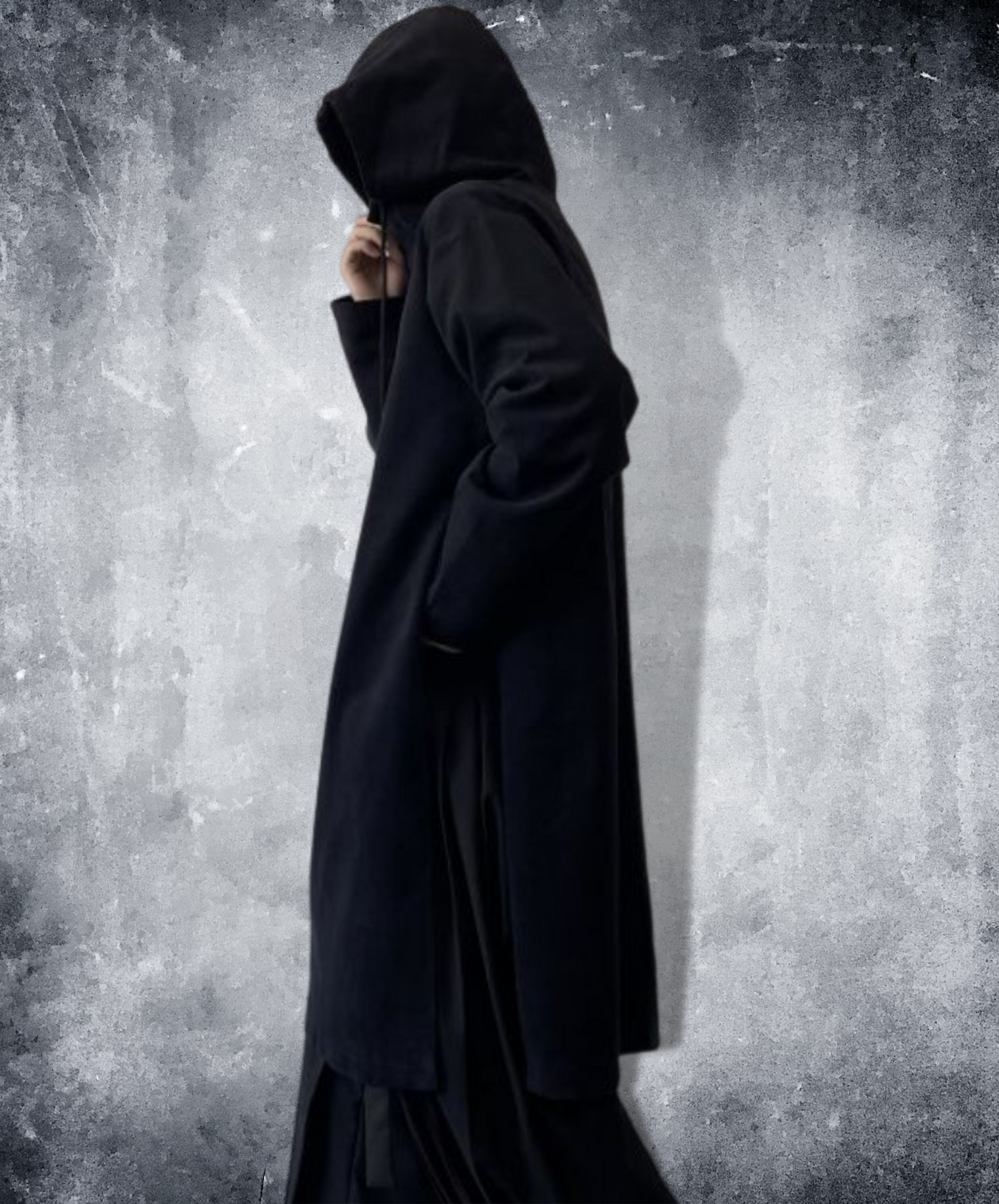 【style4】dark mode outfit set EN760（hoodie + pants Set）