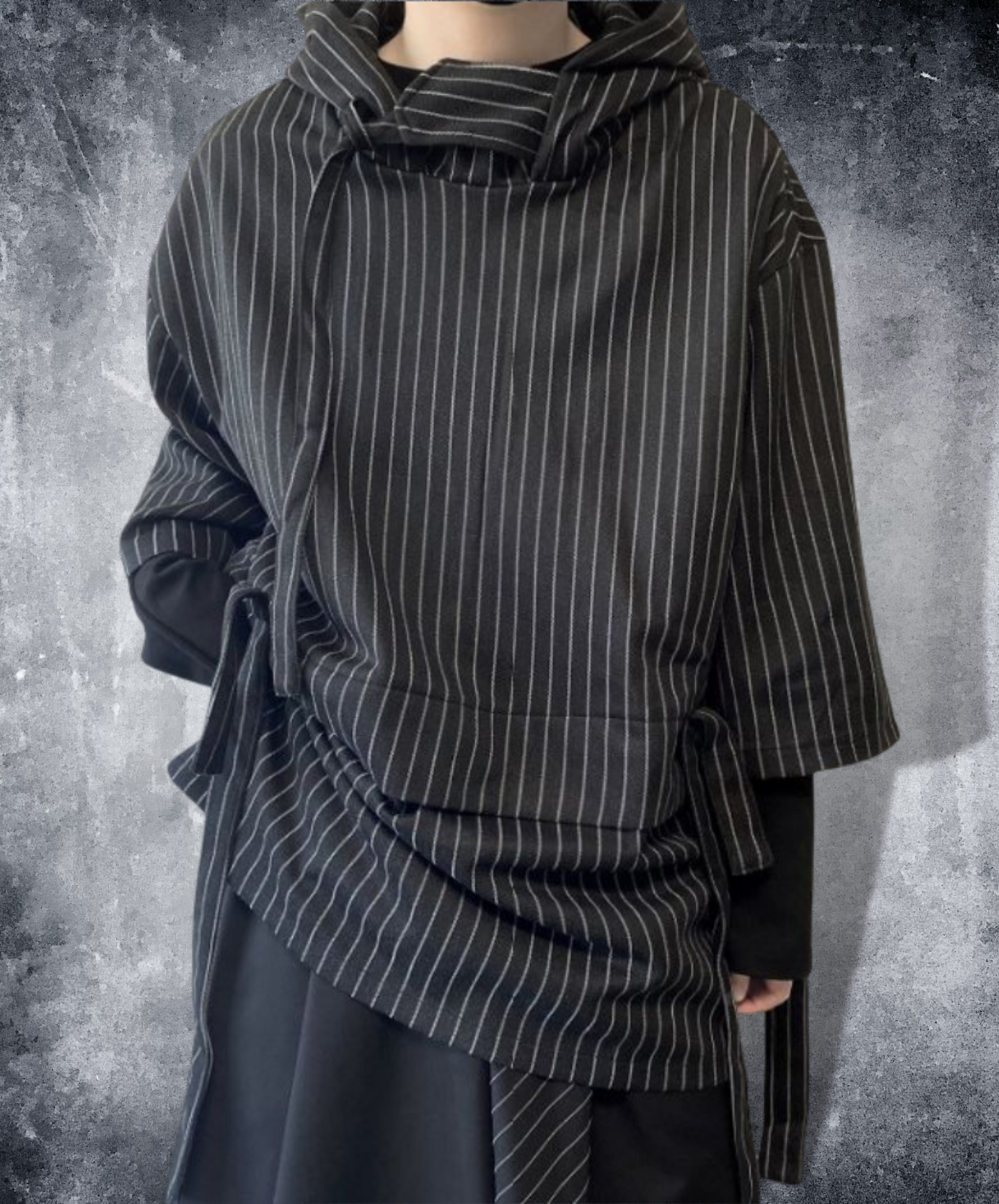 【style11】dark mode outfit set EN892（hoodie + pants set）
