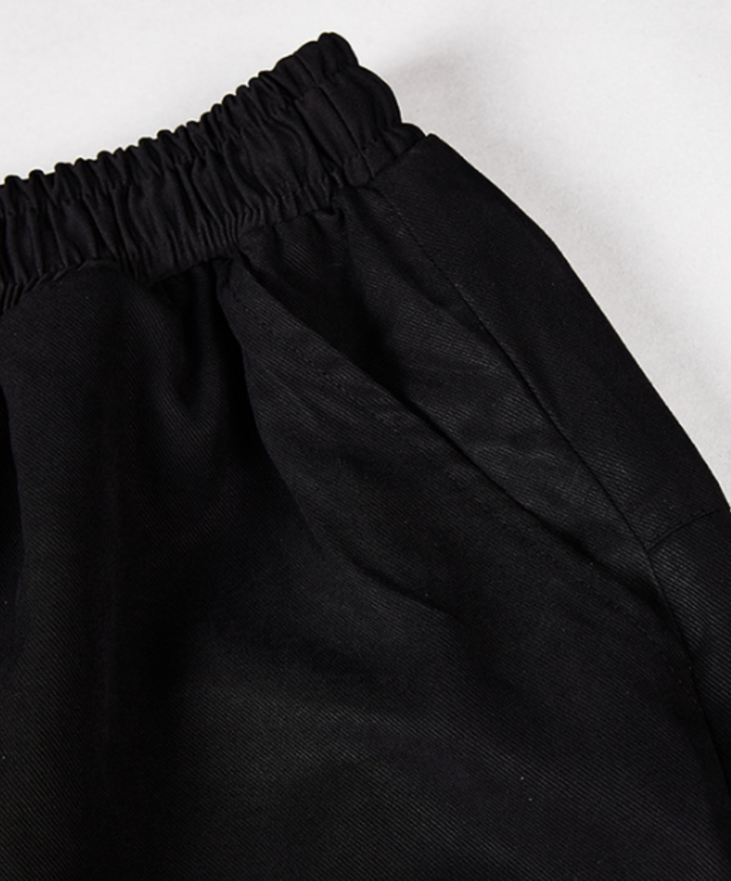 dark layered cropped wide pants EN537
