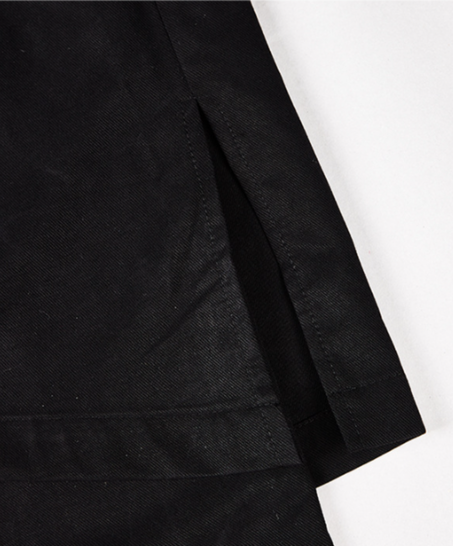 dark layered cropped wide pants EN537