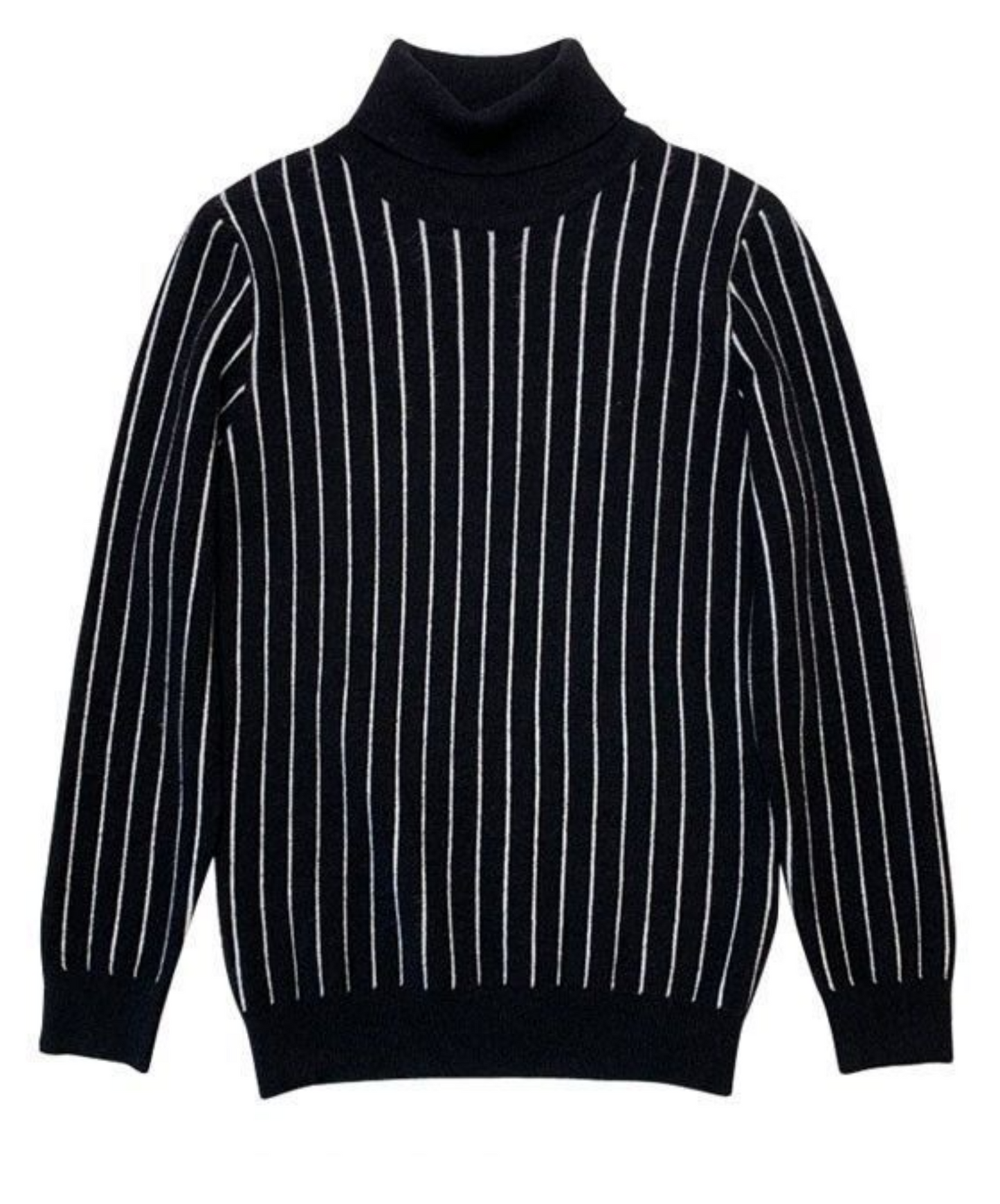 striped turtleneck sweater EN568