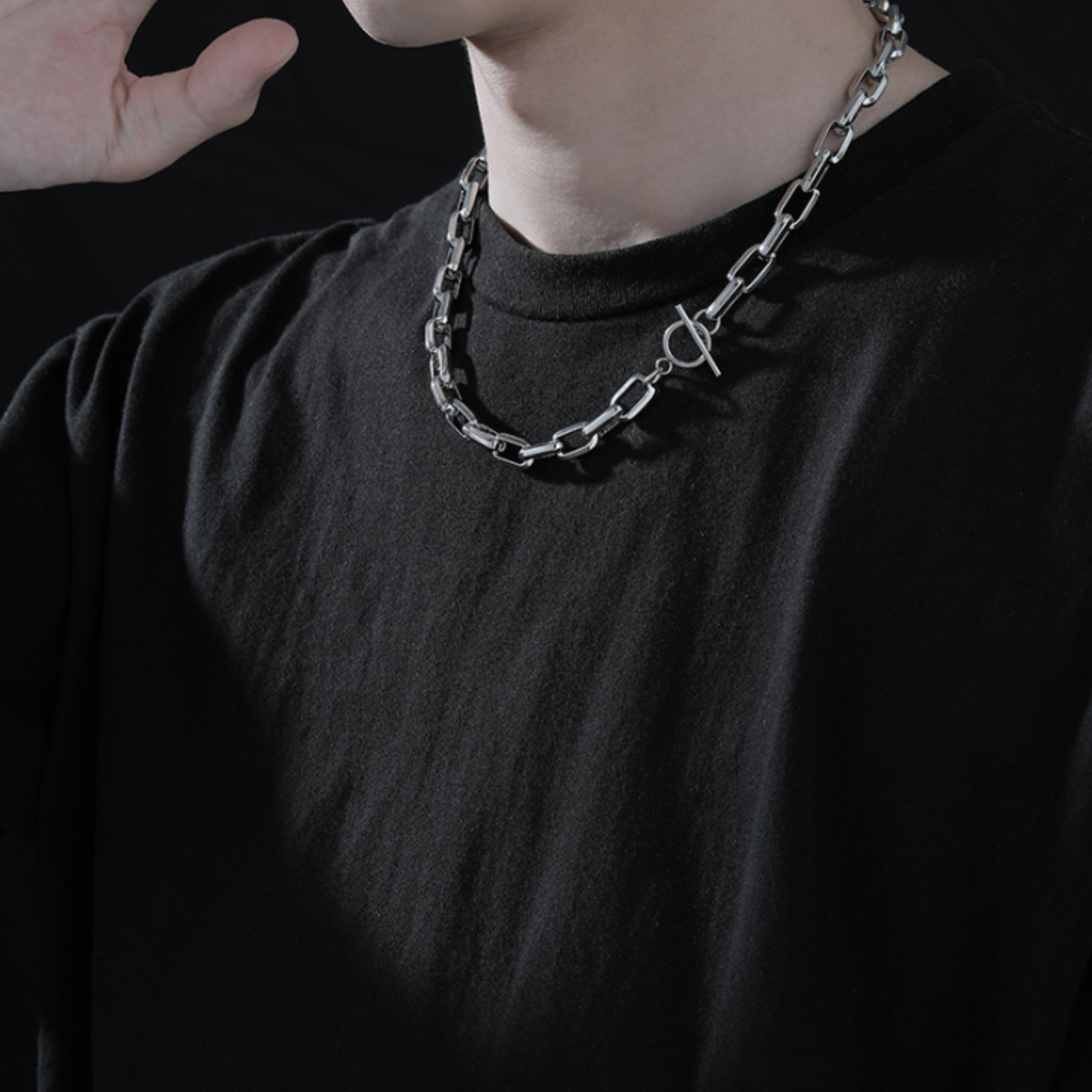 simple chain necklace EN451