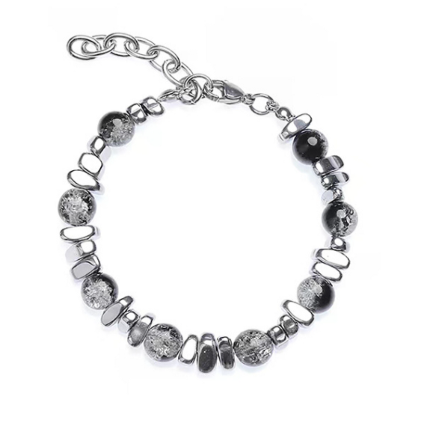 black sphere bracelet EN515