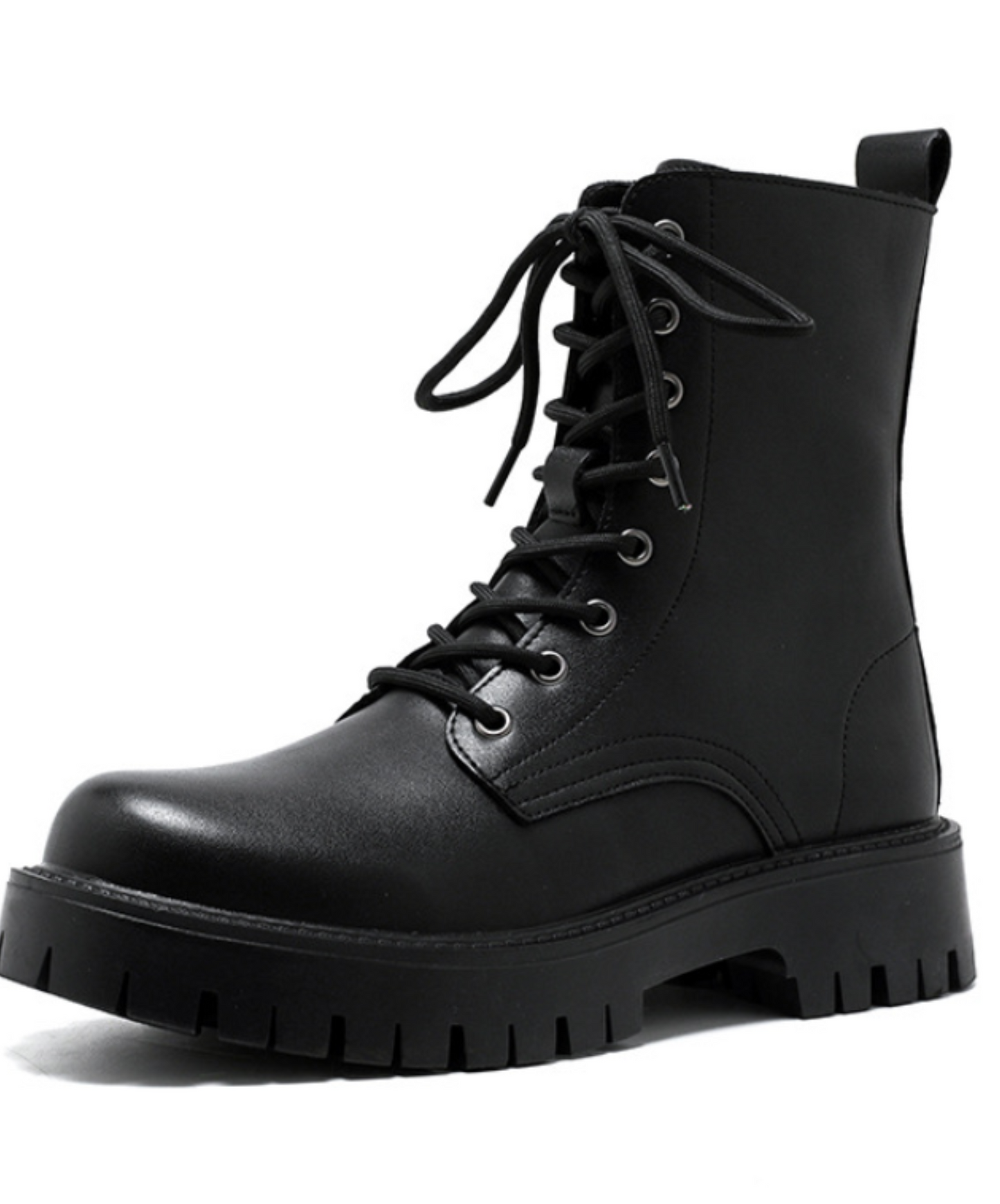 round toe side zip boots EN648