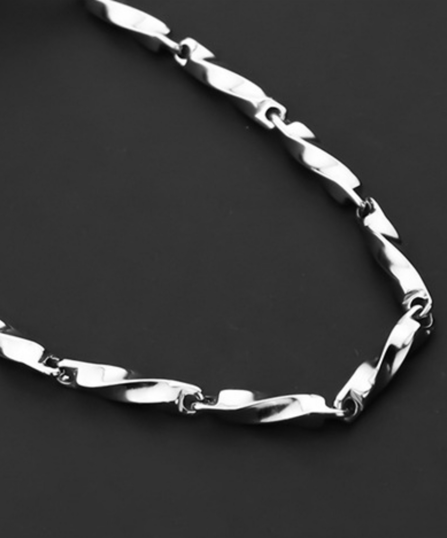 twist chain necklace EN542