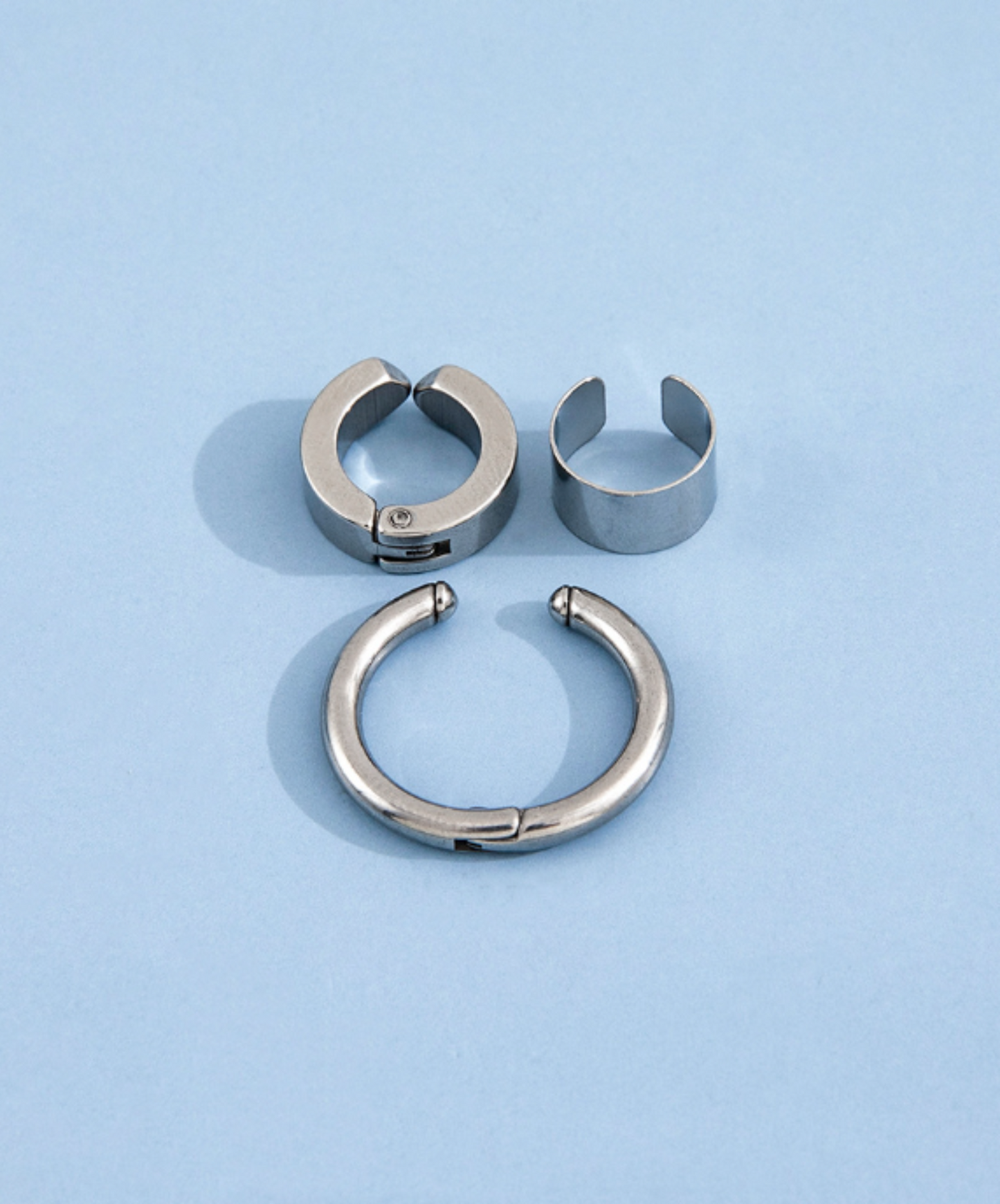 simple ear cuff 3-piece set EN656