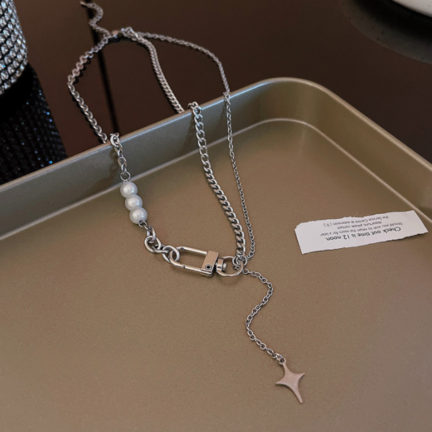 star charm necklace EN444