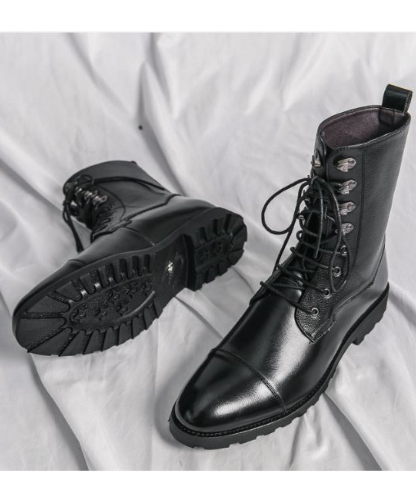 leather high top touring boots EN821
